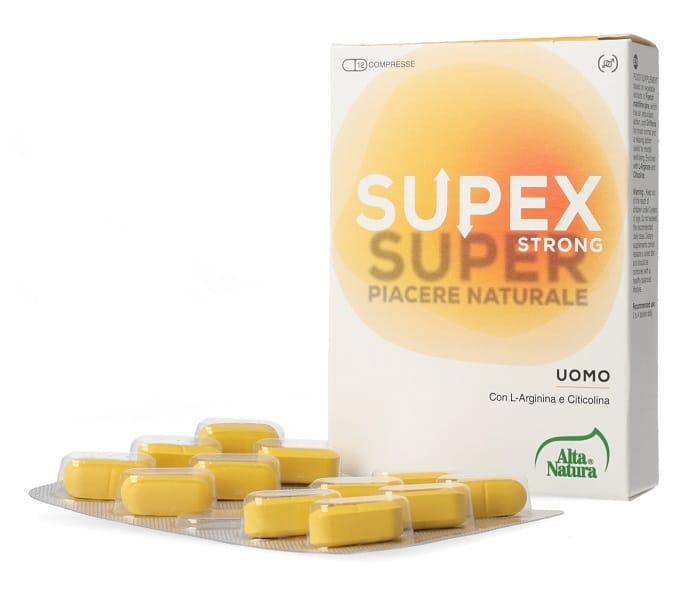 SUPEX STRONG UOMO 12 COMPRESSE