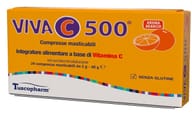 VIVA C 500 24 COMPRESSE MASTICABILI