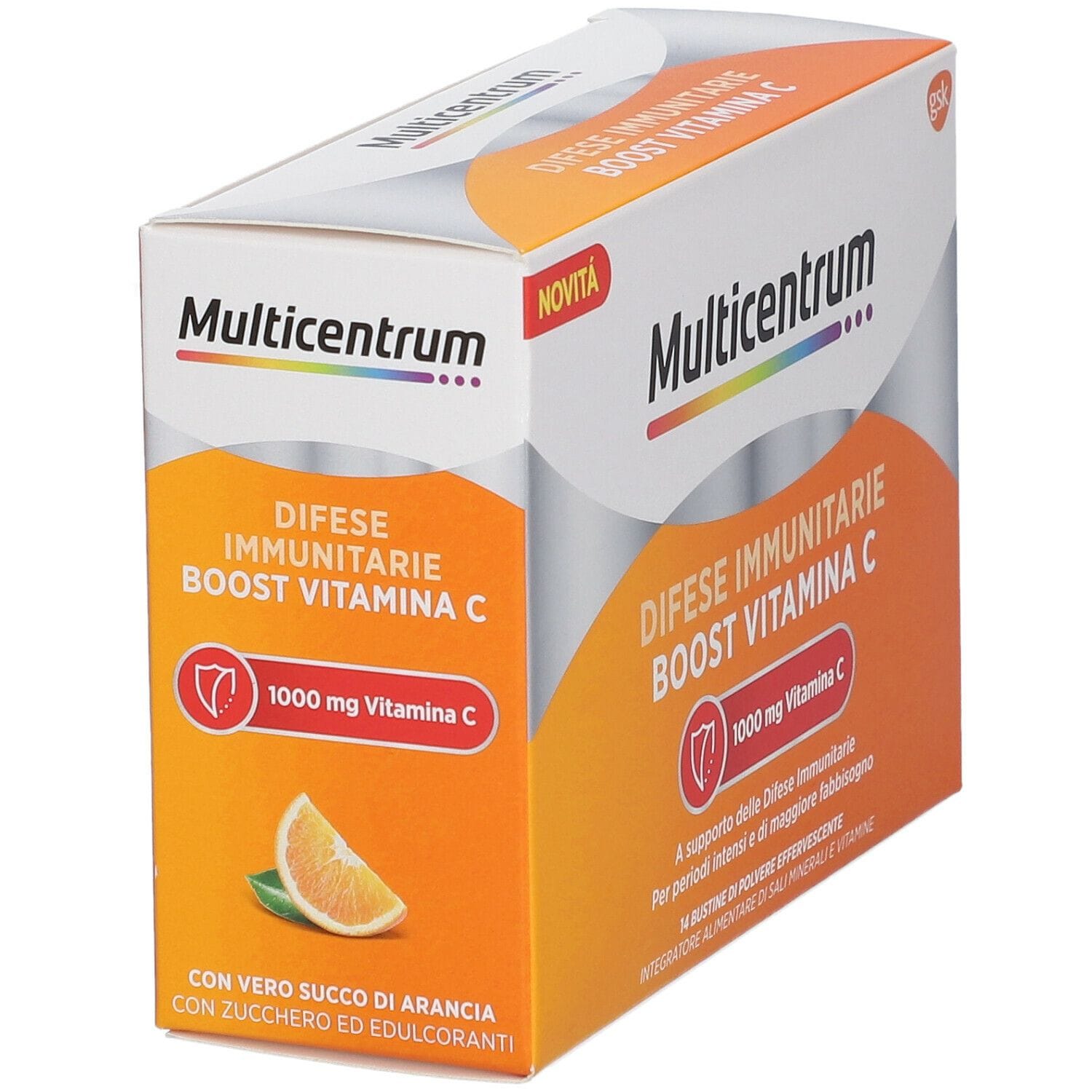 MULTICENTRUM DIFESE IMMUNITARIE BOOST VITAMINA C 14 BUSTINE