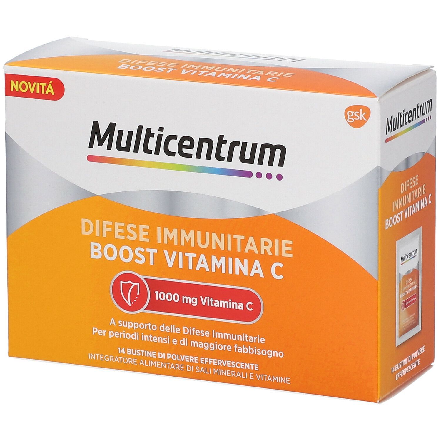 Multicentrum Difese Immunitarie Boost Vitamina C 14 Bustine