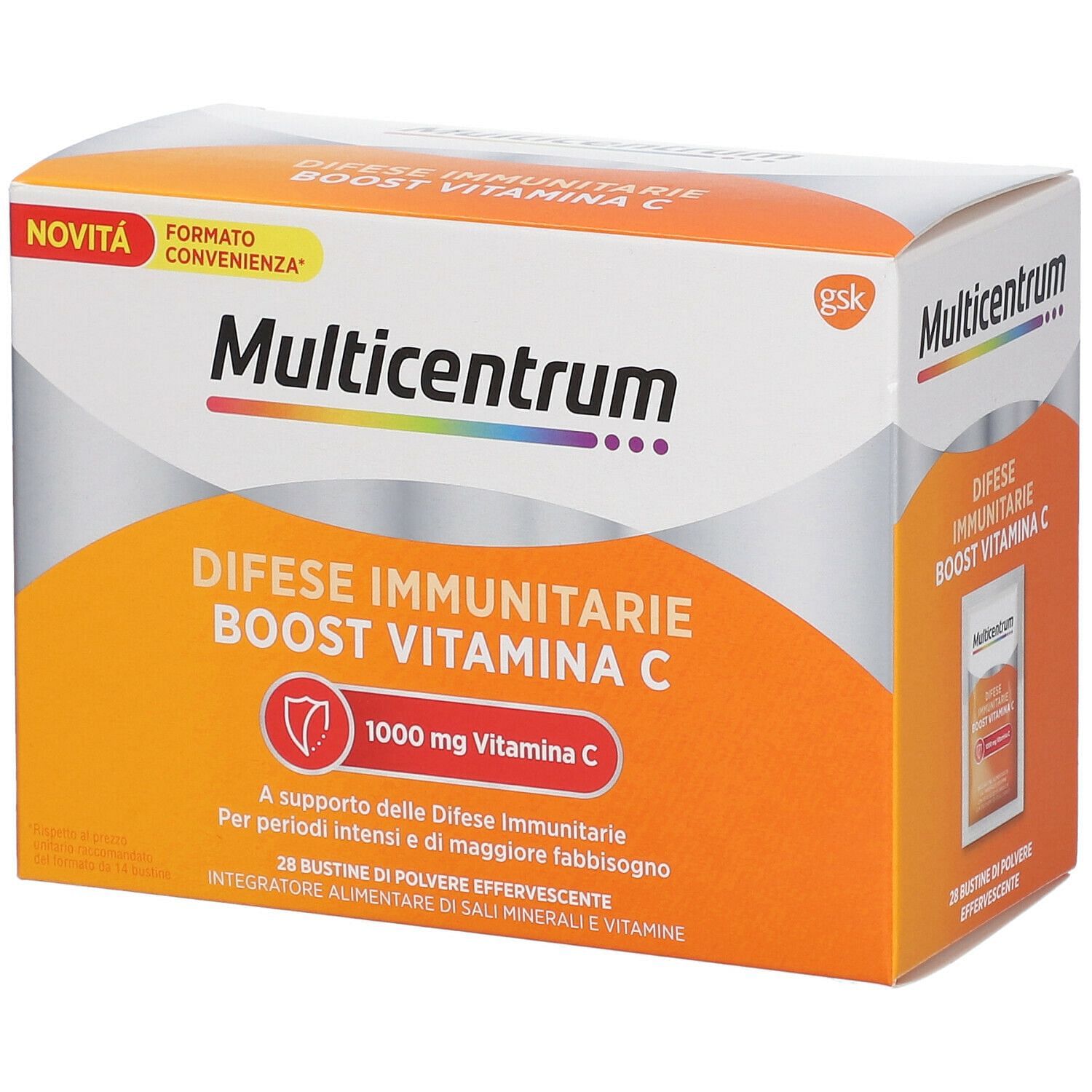 Multicentrum Difese Immunitarie Boost Vitamina C 28 Bustine