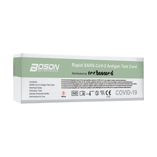 TEST ANTIGENICO RAPIDO COVID-19 AUTODIAGNOSTICO DETERMINAZIONE QUALITATIVA ANTIGENI SARS-COV-2 IN TAMPONI NASALI MEDIANTE IMMUNOCROMATOGRAFIA