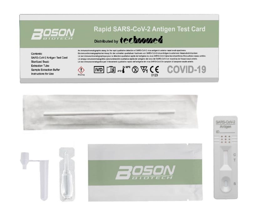 TEST ANTIGENICO RAPIDO AUTODIAGNOSTICO COVID-19 SARS-COV-2 TAMPONE NASALE SELF TEST ANTIGENE COVID