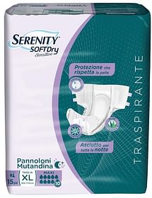 Pannolone Mutandina Serenity Sd Sensitive Maxi Xl 15 Pezzi