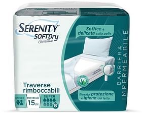 Serenity Traversa Sd Sensiive Super 80 X180 Cm 15 Pezzi