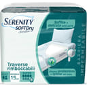 SERENITY TRAVERSA SD SENSIIVE SUPER 80X180 CM 15 PEZZI