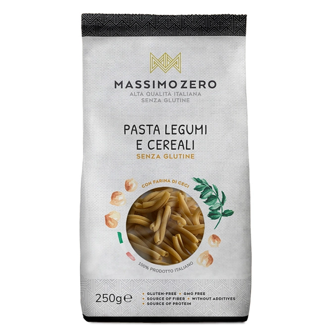 Massimo Zero Legumi E Cereali Caserecce 250 G