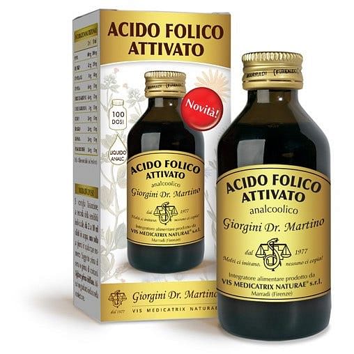 Acido Folico Attivato Liquido Analcolico 100 Ml