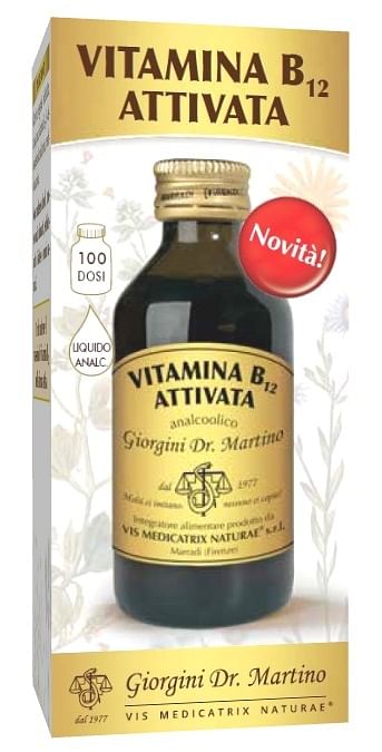 Vitamina B12 Attivata Liquido 100 Ml