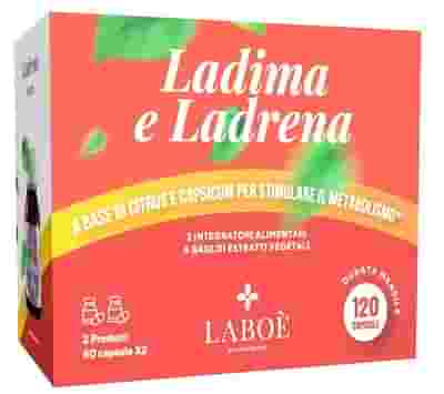 LABOE' NUTRACEUTICI LADIMA 60 CAPSULE E LADRENA 60 CAPSULE