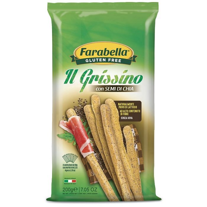 Farabella Grissini Con Semi Di Chia 200 G