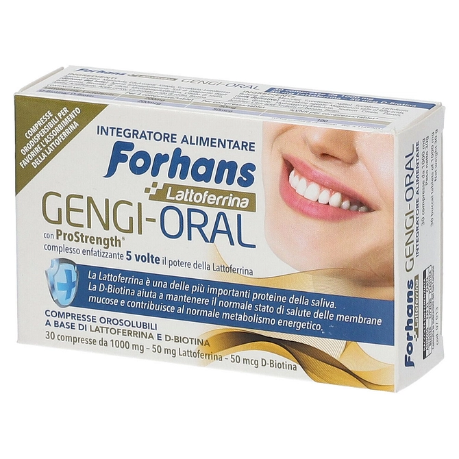 Forhans Lattoferrina Gengi Oral 30 Compresse