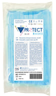 PROTECT MASKS MASCHERINA CHIRURGICA MONOUSO 3 STRATI TNT LIGHT BLUE 10 PEZZI