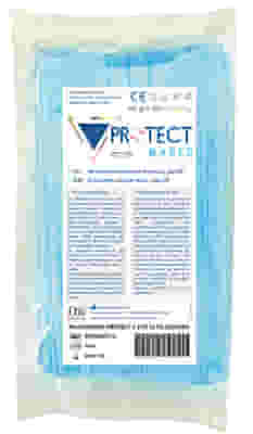 PROTECT MASKS MASCHERINA CHIRURGICA MONOUSO 3 STRATI TNT LIGHT BLUE 10 PEZZI