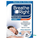CEROTTI NASALI BREATHE RIGHT CLASSICI GRANDI 10 PEZZI