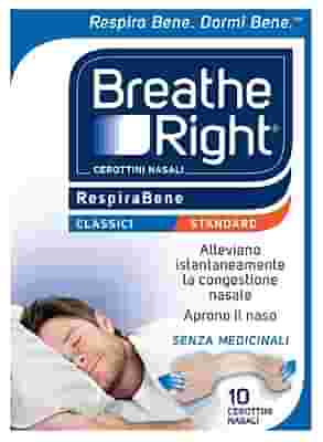 CEROTTI NASALI BREATHE RIGHT NARHINEL 10 PEZZI
