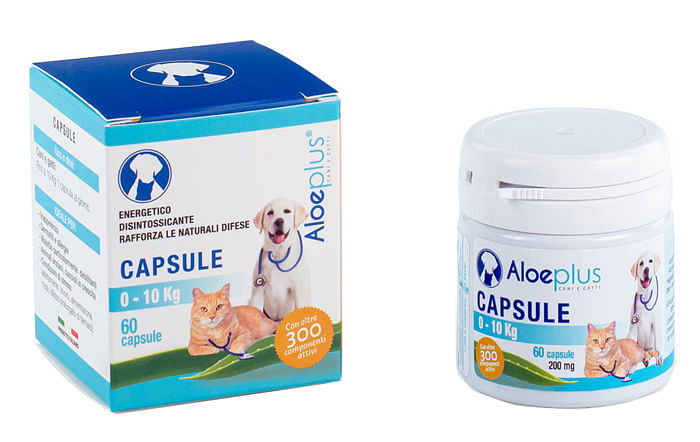 Aloeplus Aloeplus Capsule Cani/Gatti 0 10 Kg