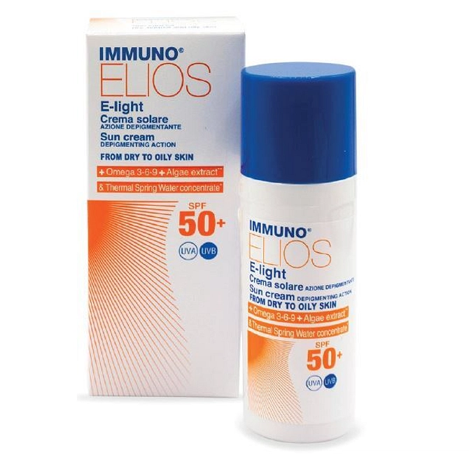 Immuno Elios Cream E Light Spf50+ Lightening 40 Ml