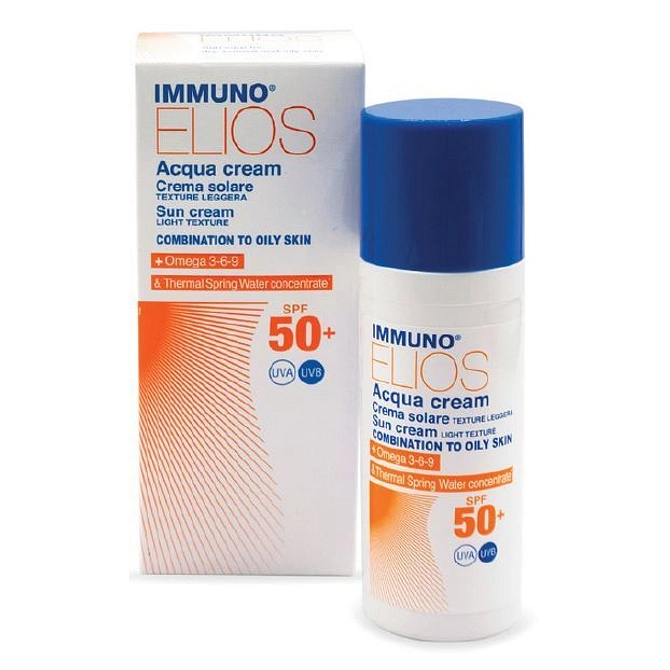 Immuno Elios Acqua Cream Spf50+ Oily Skin 40 Ml