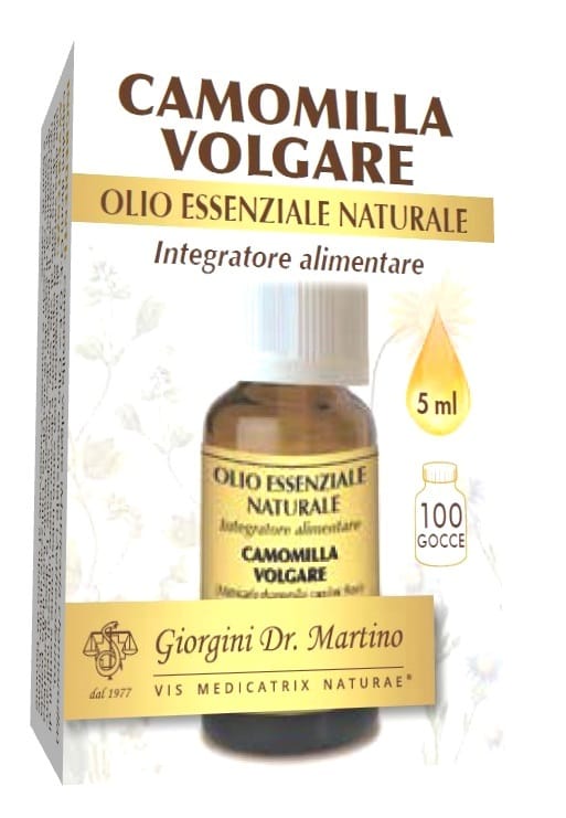 CAMOMILLA VOLGARE OLIO ESSENZIALE NATURALE 5 ML