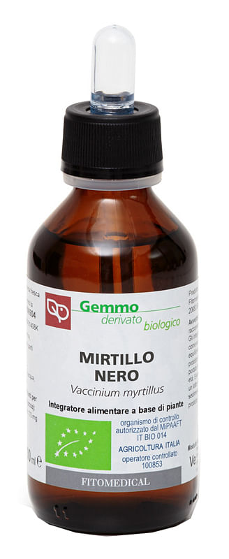 Mirtillo Nero Macerato Glicerico 100 Ml Bio