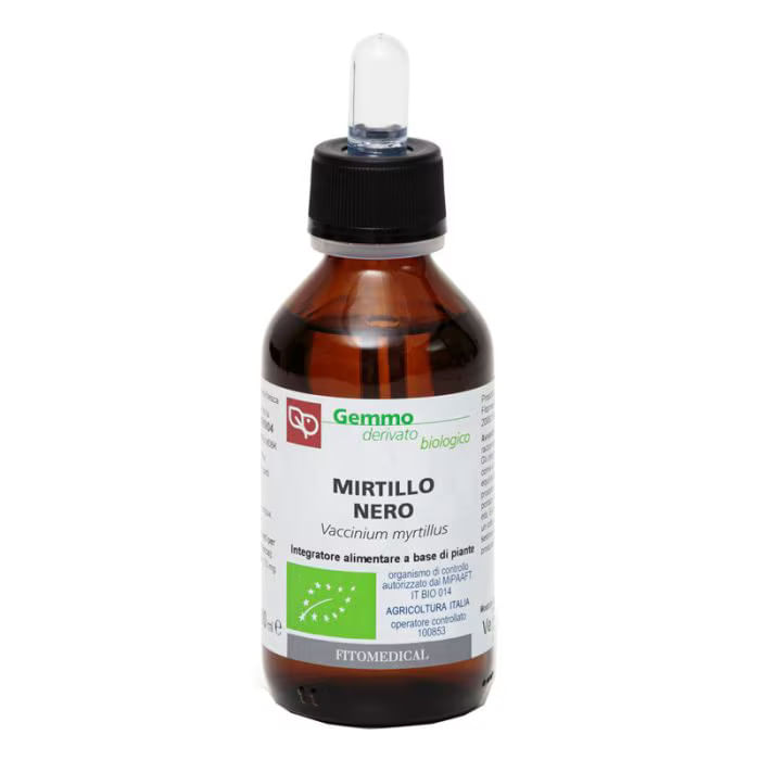 MIRTILLO NERO MACERATO GLICERICO 100 ML BIO