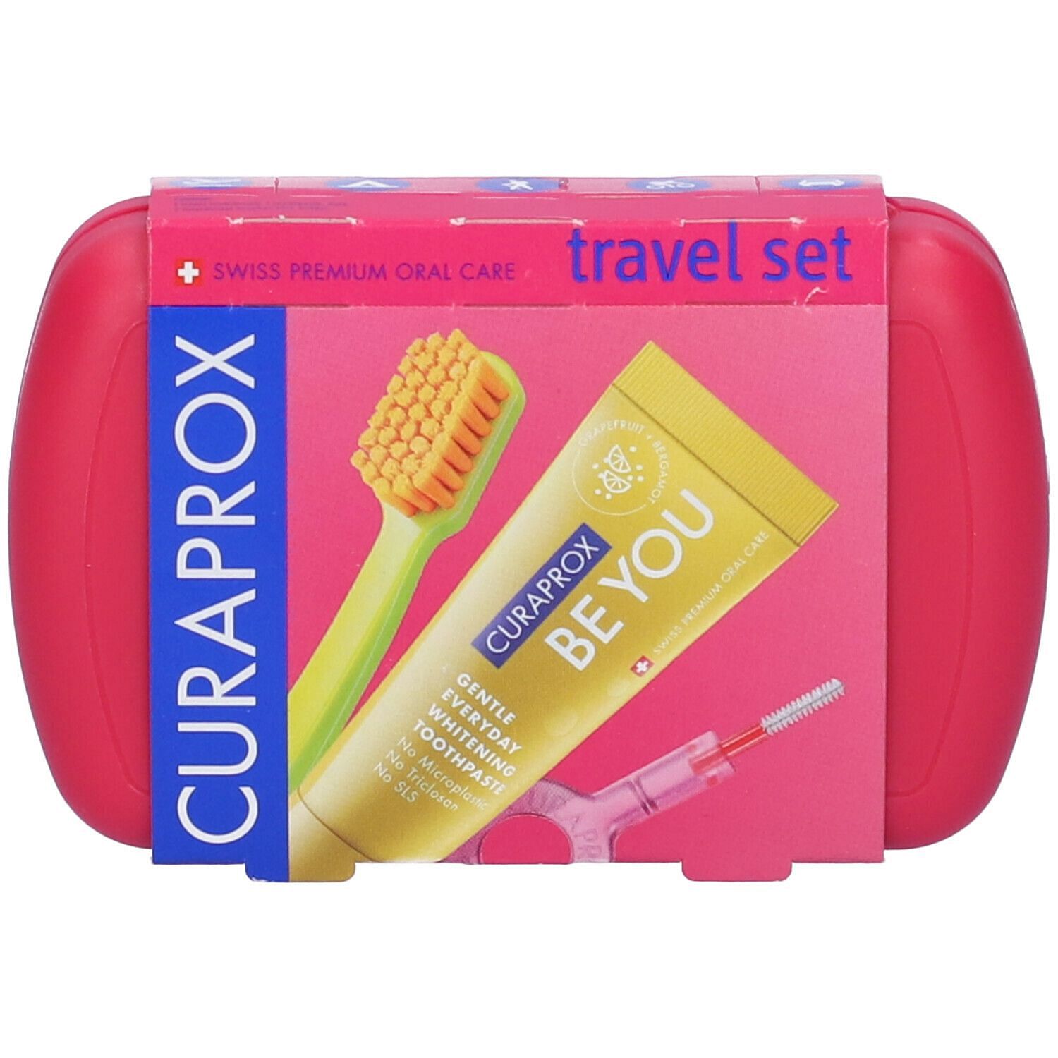 Curaprox Travel Set Magenta