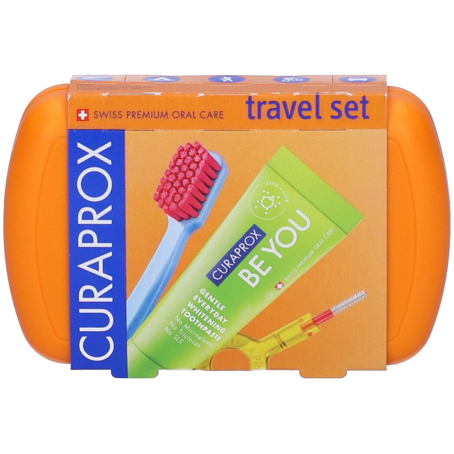 Curaprox Travel Set Orange