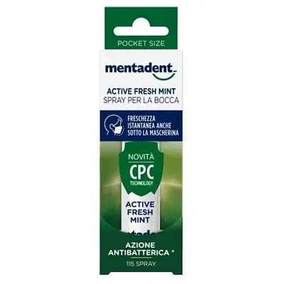 MENTADENT ACTIVE FRESH MINT 15 ML MENTADENT ACTIVE FRESH MINT 15 ML