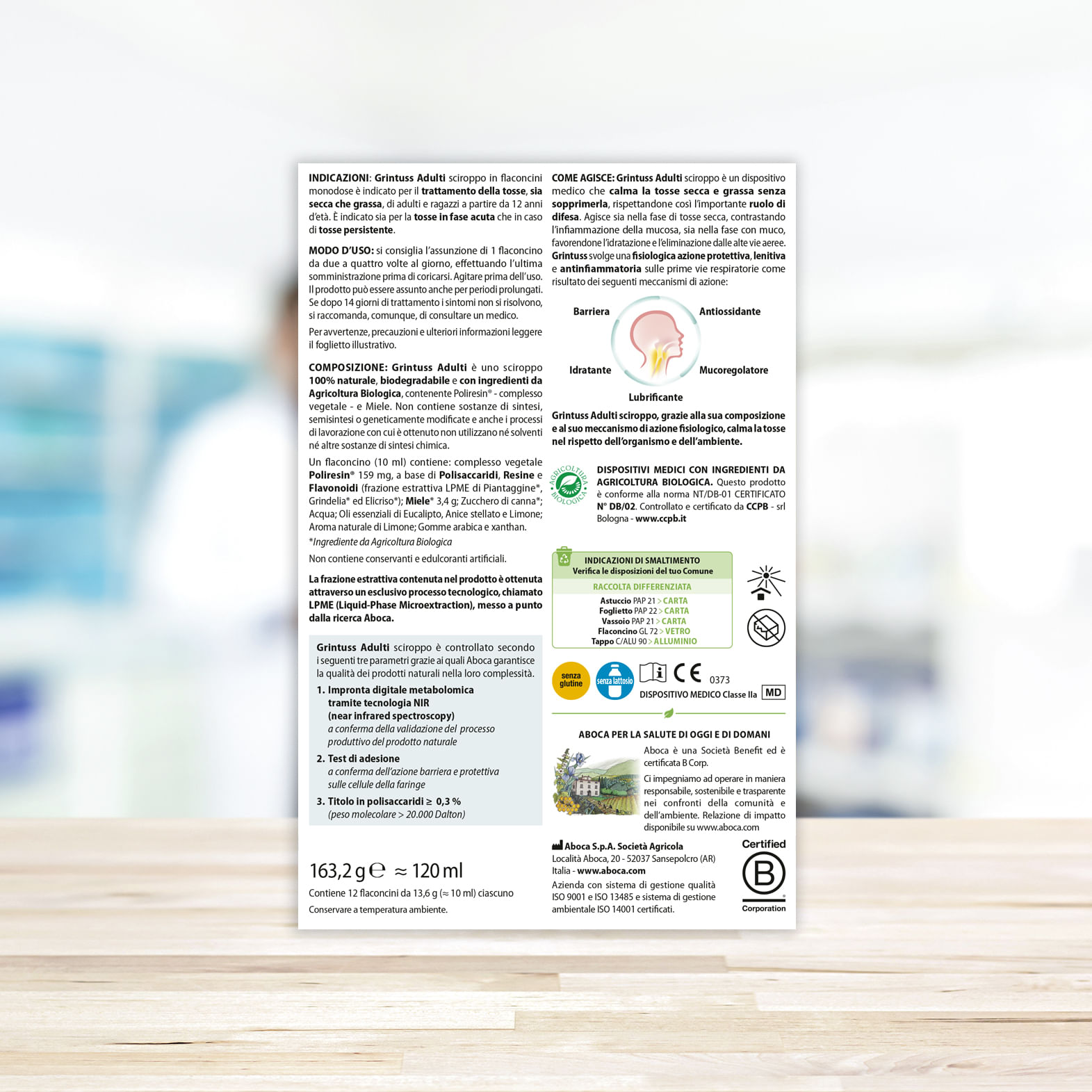 GRINTUSS ADULTI SCIROPPO 12 FLACONCINI MONODOSE