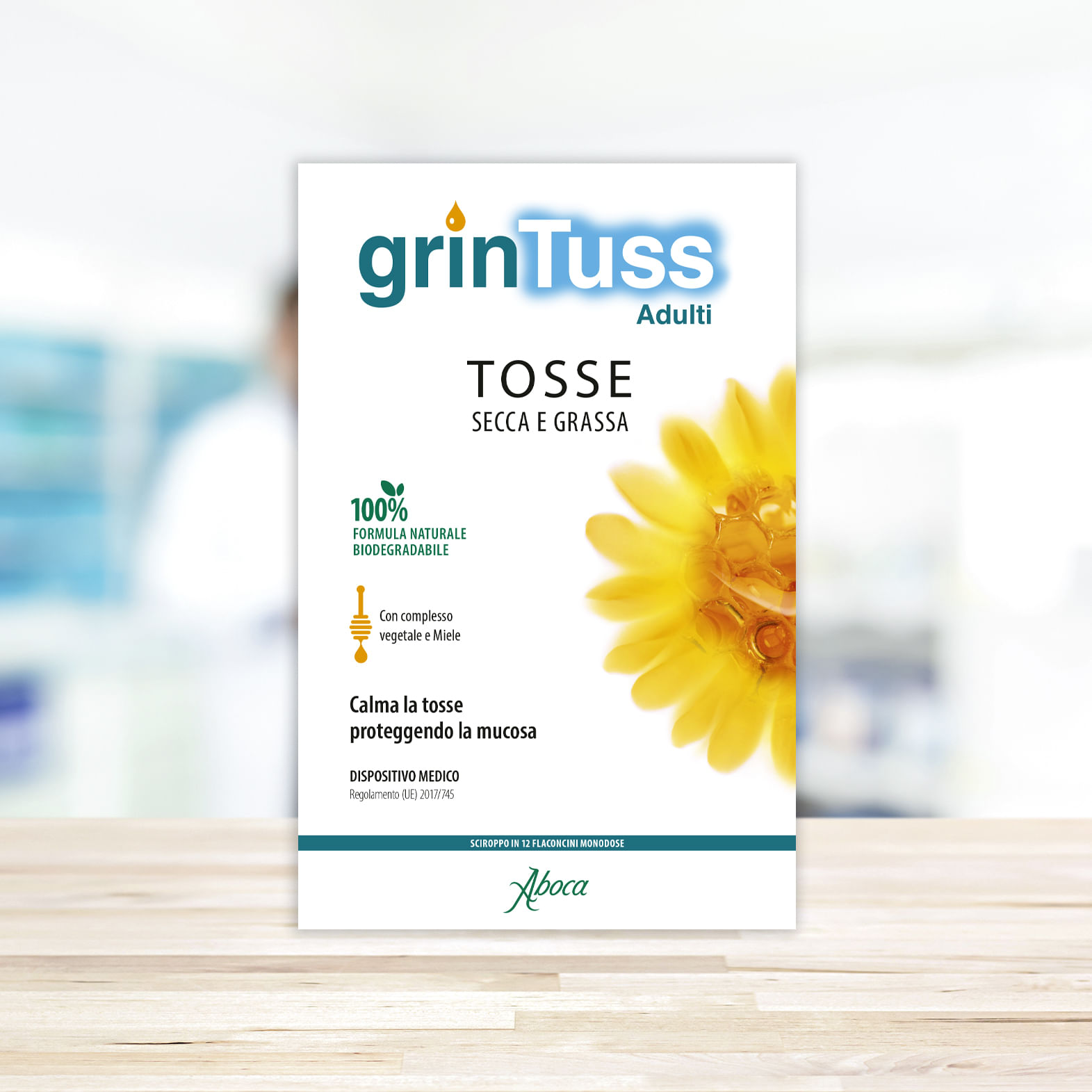 GRINTUSS ADULTI SCIROPPO 12 FLACONCINI MONODOSE