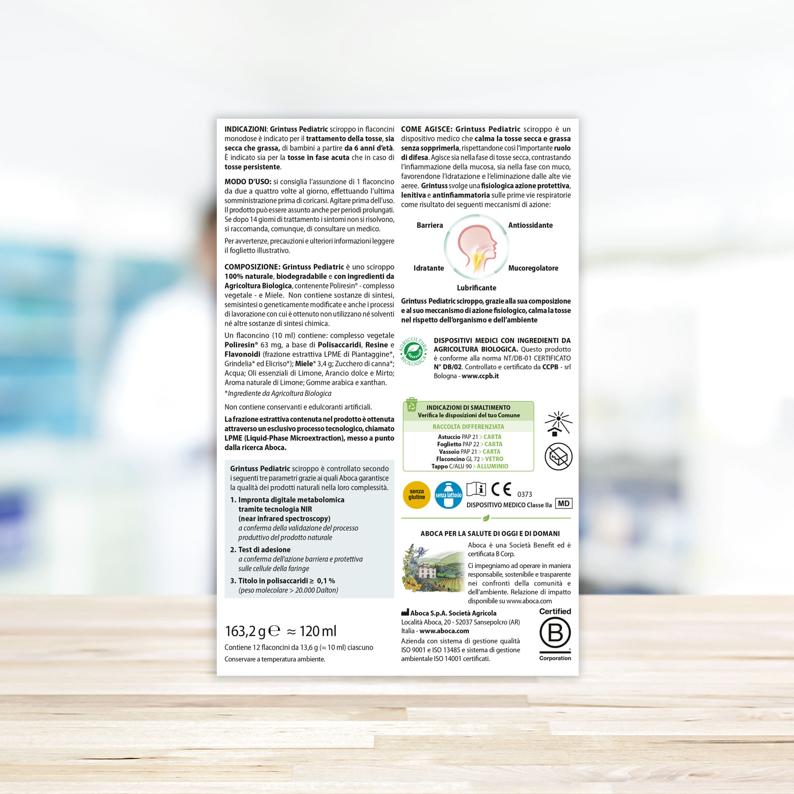 GRINTUSS PEDIATRIC SCIROPPO 12 FLACONCINI