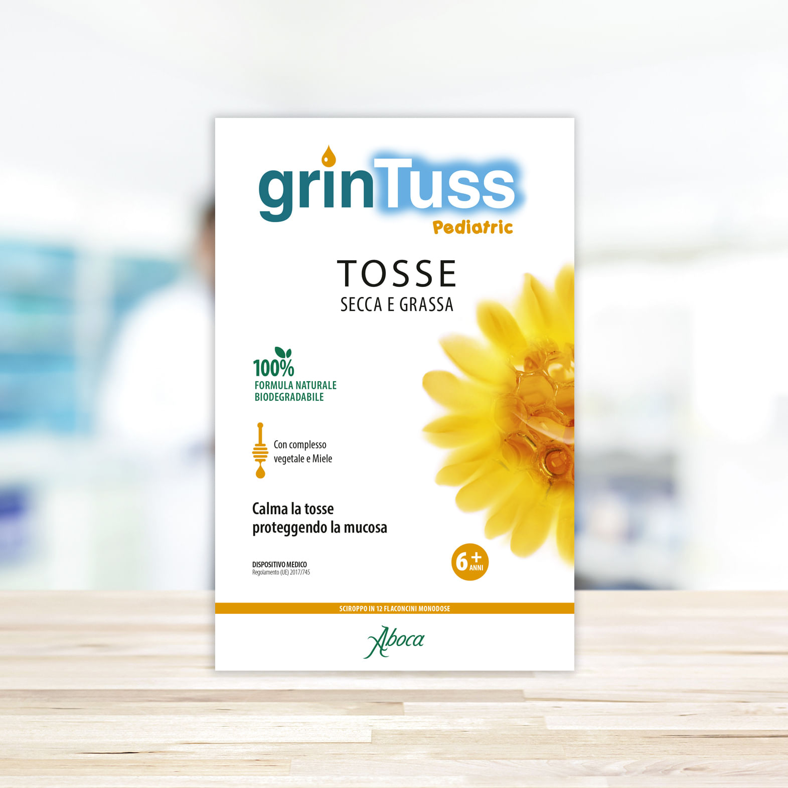 GRINTUSS PEDIATRIC SCIROPPO 12 FLACONCINI