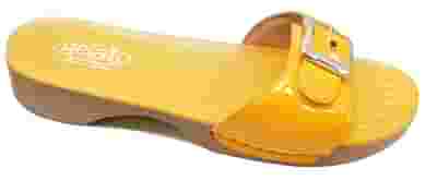 ZOCCOLO SOLE MIO 2,0 YELLOW CON PLANTARE IN GEL 37-38