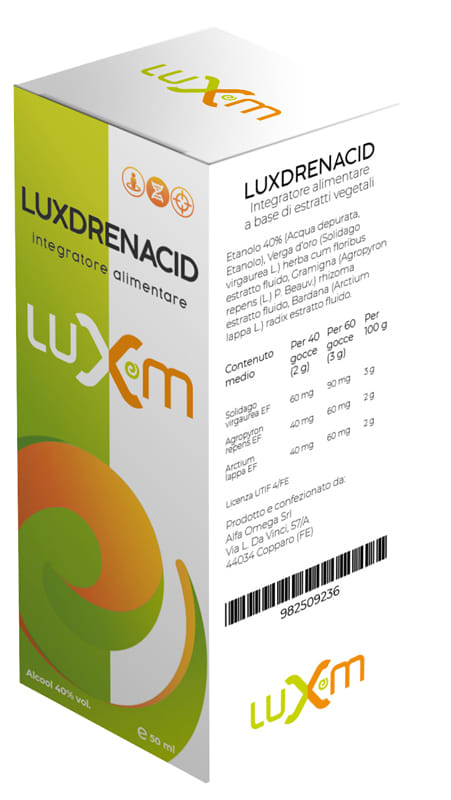 LUXDRENACID GOCCE 50 ML