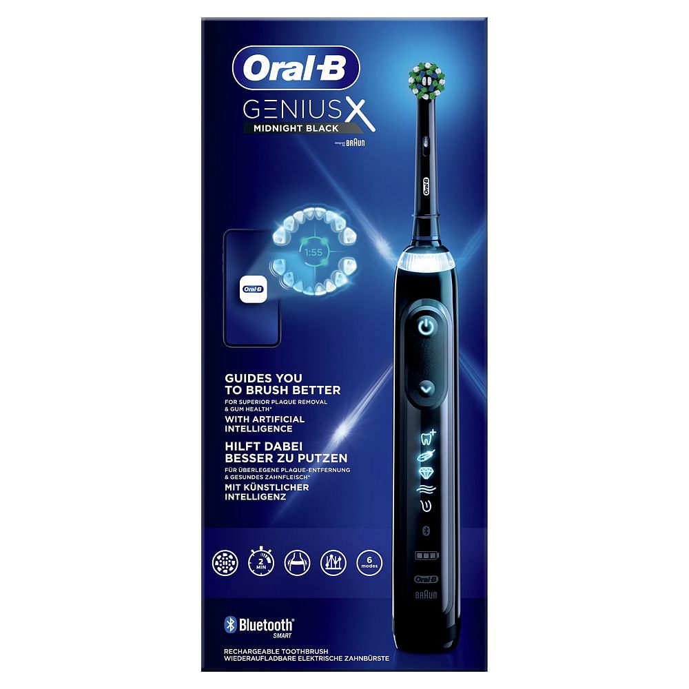 Oralb Genius X Black Spazzolino Elettrico