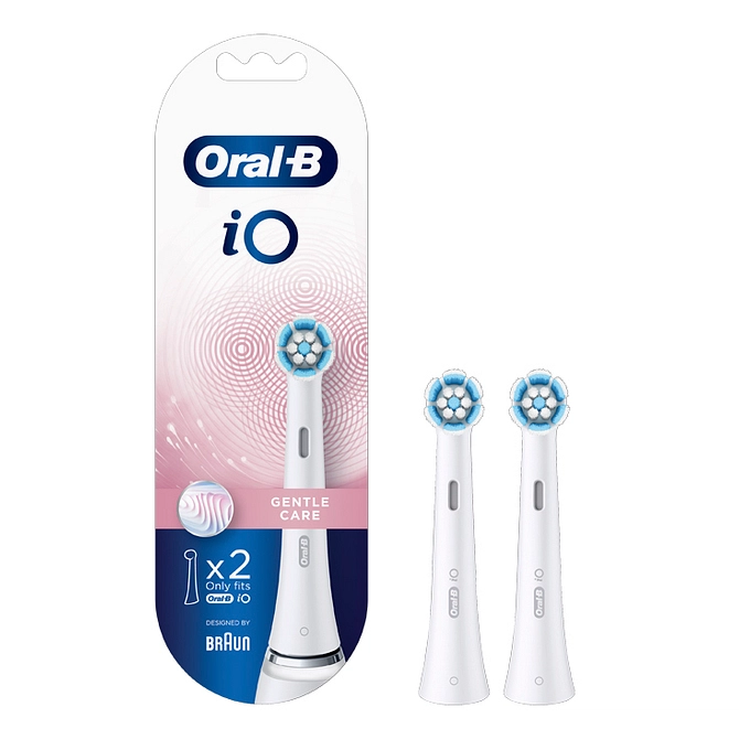 Oralb Power Refill Io Gentle Clean White 2 Pezzi