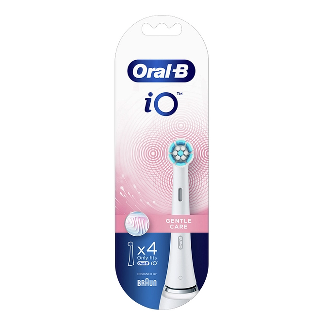 Oralb Power Refill Io Gentle Clean White 4 Pezzi
