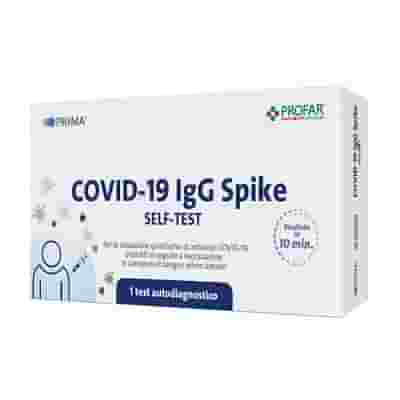 TEST SIEROLOGICO RAPIDO COVID-19 PROFAR PRIMA AUTODIAGNOSTICO DETERMINAZIONE QUALITATIVA ANTICORPI IGG ANTI SARS-COV-2 NEL SANGUE MEDIANTE IMMUNOCROMATOGRAFIA