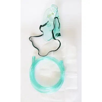 MASCHERA PER OSSIGENO CON RESERVOIR MASCHERA PER OSSIGENO CON RESERVOIR