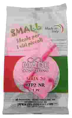 SIRIA 20 SEMIMASCHERINA FILTRANTE FFP2 PINK SMALL