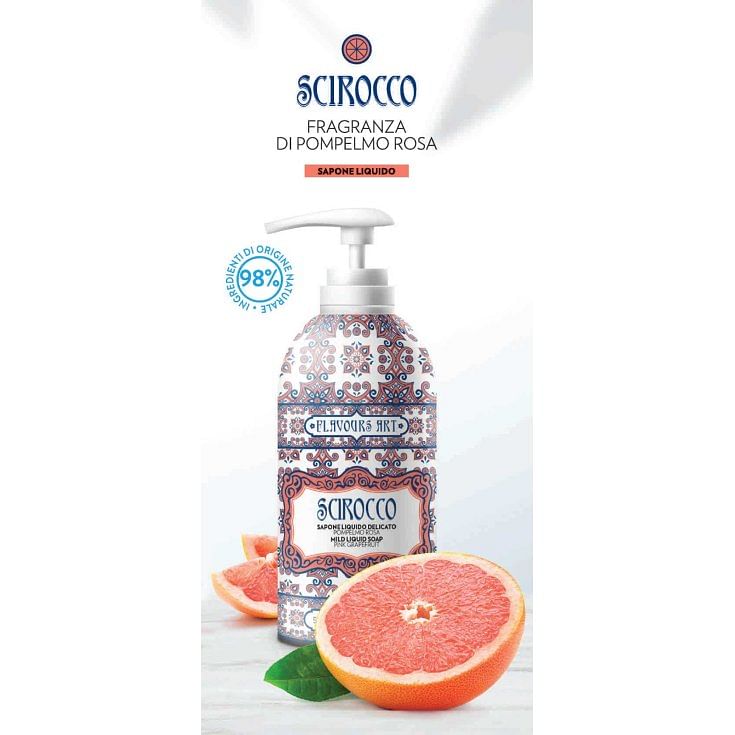 Flavours Art Sapone Liquido Scirocco 500 Ml