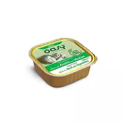 OASY WET CAT DELIZIOSO PATE' ADULT ANATRA CON VERDURE 100 G