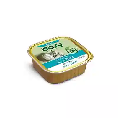 OASY WET CAT DELIZIOSO PATE' ADULT TROTA 100 G