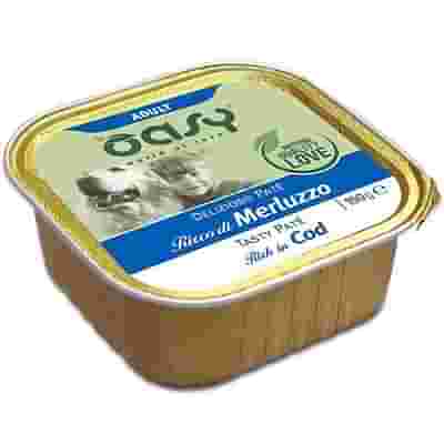 OASY WET DOG DELIZIOSO PATE' ADULT MERLUZZO 150 G