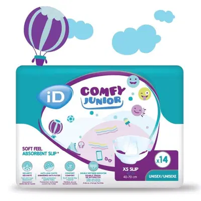 PANNOLINO ID COMFY JUNIOR SLIP TAGLIA EXTRASMALL 14 PEZZI PANNOLINO ID COMFY JUNIOR SLIP TAGLIA EXTRASMALL 14 PEZZI