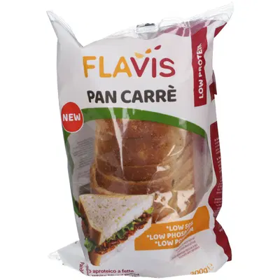 FLAVIS PAN CARRE' APROTEICO 300 G FLAVIS PAN CARRE' APROTEICO 300 G