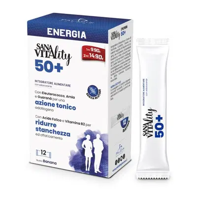 SANAVITALITY ENERGIA 50+ 12 STICK PACK SANAVITALITY ENERGIA 50+ 12 STICK PACK