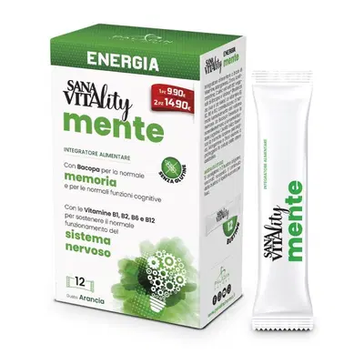 SANAVITALITY ENERGIA MENTE 12 STICK PACK SANAVITALITY ENERGIA MENTE 12 STICK PACK
