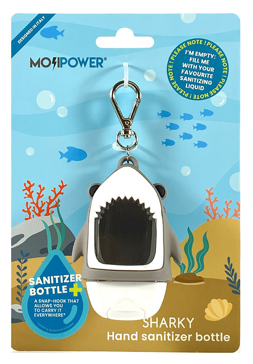 Mojipower Hand Sanitizer Bottle Sharky